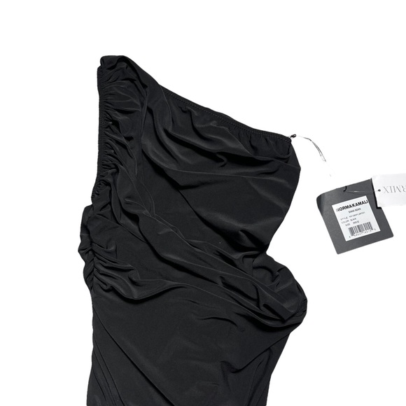 Norma Kamali Black Cinched Diana Gown XXS - Picture 6 of 11